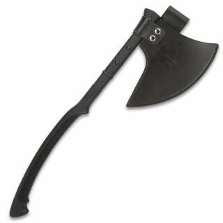 United Cutlery Honshu Karito Battle Axe mit Leder-Grtelscheide, UC3401