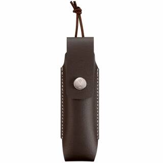 Opinel No 8 - Taschenmesser mit Olivenholzgriff und schwarzen Etui, Holzbox