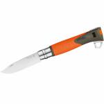 Opinel Explore N° 12 - Klinge 10 cm, Hakenklinge, Feuerstarter, Pfeife