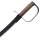 Condor Naval Cutlass Machete mit Holzgriff, 24" HC-Klinge und Lederscheide