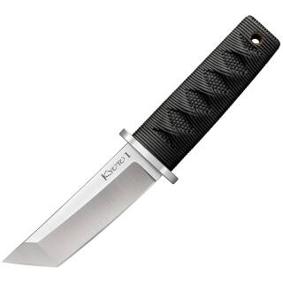 Cold Steel KYOTO I Messer mit 8Cr13MoV Stahl, Kratongriff und Secure-Ex Scheide