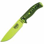 ESEE Model 6 3D, Messer mit 1095HC Klinge in grün,...