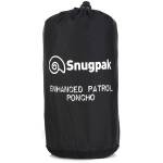 Snugpak Enhanced Patrol Poncho zum Rucksack-Wandern, Angeln, etc., schwarz