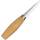 Morakniv Wood Carving 106 Kerbschnitzmesser aus High Carbonstahl, 14027