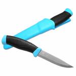 Morakniv Companion Freizeitmesser blau/schwarz, rostfreier Stahl, M-12093