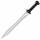 United Cutlery Honshu Gladiator Sword mit Lederscheide, D2 Werkzeugstahl, UC3431
