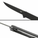 CRKT CEO Flipper Blackout mit AUS-8 Edelstahlklinge, GRN...