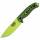 ESEE Model 5 3D, Messer mit 1095HC Klinge in grün, G10 Griff, Scheide + Clip