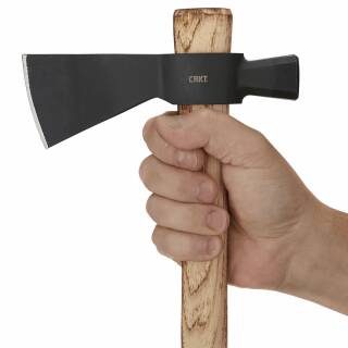 CRKT Chogan Hammer-Axt mit 1055 Carbonstahl und Tennessee Hickory-Griff
