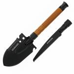 Schrade Frontier Shovel Saw Combo All-In-One, Schaufel, Axt, Säge, Kompass