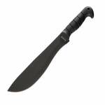 KA-BAR Becker Machete Cutlass Black Machete mit Ledergriff und Cordura Scheide