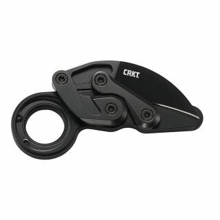 CRKT Provoke Kinematic Messer mit D2-Stahlklinge, schwarze TiNi Beschichtung