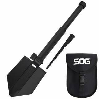 SOG Specialty Knives & Tools Elite E-Tool Klappspaten mit 19 cm Säge F19N