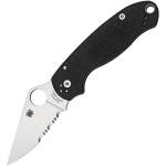 Spyderco PARA 3, Klinge aus CPM-S45VN Stahl mit part....