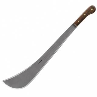 Condor Viking Machete, 1075HC-Stahlklinge, Walnussholzgriff und Lederscheide