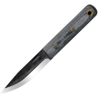 Condor Woodlaw Survival Knife mit 1075HC Stahl, Micartagriff und Lederscheide