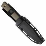 Cold Steel SRK Compact mit SK-5 Klinge, Dark Earth Kraton Griff, Secure-Ex