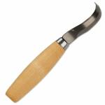 Morakniv Wood Carving Hook 163 Double Edge mit Birkenholzgriff, M-13445