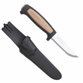 Morakniv Rope Freizeitmesser, Sägezahnschliff mit rostfreier Klinge, M-12245