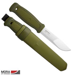 Morakniv Messer Kansbol mit 12C27 Edelstahl, Köcher und Gürtelschlaufe