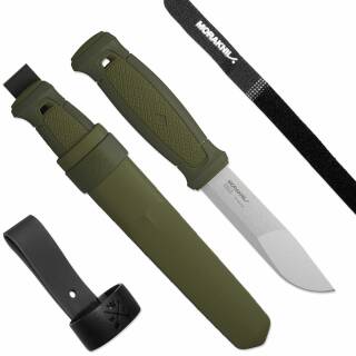 Morakniv Kansbol Grtelmesser mit 12C27-Stahl und Multi-Mount-Scheide, M12645