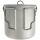 Pathfinder Titanium Bush Pot - Campingtopf aus Titanium mit Deckel, 1100 ml