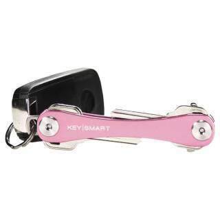 KeySmart Compact Key Holder Schlüsselhalter (2-8 Schlüssel), pink