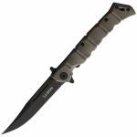 Cold Steel Medium Luzon mit schwarzer 8Cr13MoV Klinge und DE farbigen Griff