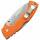 Cold Steel 4-Max Scout mit AUS-10A Klinge und orangen Griv-Ex Griffschalen