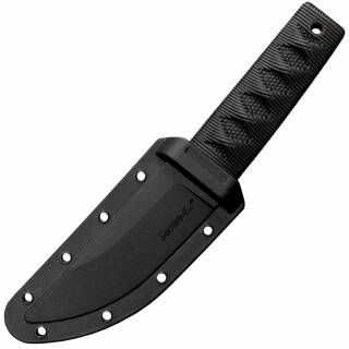 Cold Steel KYOTO II Messer mit schwarzer Klinge, Kray-Ex Griff und Secure-Ex