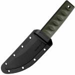 Cold Steel KYOTO II Messer mit schwarzer Klinge, OD green Kray-Ex Griff