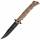 Cold Steel Large Luzon Messer mit schwarzer Klinge und desert tan GFN Griff