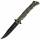 Cold Steel Large Luzon Messer mit schwarzer Klinge und dark earth GFN Griff