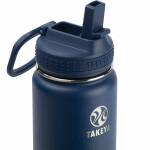Takeya Actives Strohhalm-Trinkflasche aus Edelstahl,...