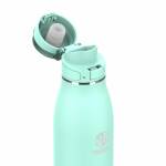 Takeya Actives Traveler Trinkflasche aus Edelstahl, isoliert, 740ml, aqua