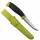 Morakniv Companion Messer in olive green mit Edelstahlklinge und TPE Griff