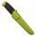 Morakniv Companion Messer in olive green mit Edelstahlklinge und TPE Griff