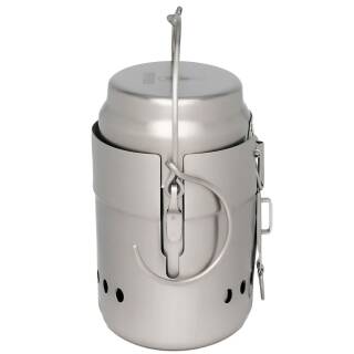 Pathfinder PFM40 Cook Set, Kochgeschirr aus 304 rostfreiem Edelstahl