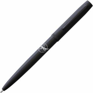 Fisher Space Pen Matte Black Cap-O-Matic Space Pen with Artemis Logo - M4B-ART