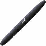 Fisher Space Pen Black Bullet Space Pen with NASA Meatball Logo - 400B-NASAMB