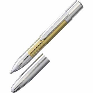 Fisher Space Pen Gold Titanium & Chrome Infinium Space Pen Blue Ink - INFGTN-1