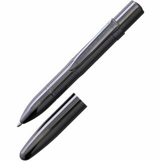 Fisher Space Pen Dark Black Titanium Infinium Space Pen Black Ink - INFB-4
