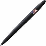 Fisher Space Pen - Matte Black Bullet Space Pen with American Flag - 600BAF