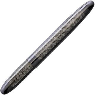 Fisher Space Pen -Dark Black Titanium Bullet Pen Celtic Knot Design- 400BTN-CK