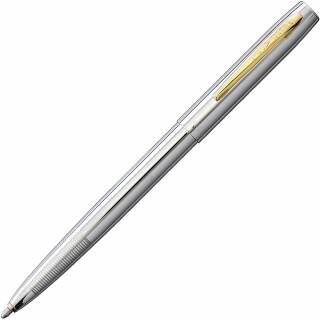 Fisher Space Pen - Chrome Cap-O-Matic Pen Gold Clip &...