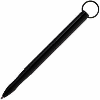 Fisher Space Pen Black Anodized Aluminum Backpacker Keyring Pen - BP/B