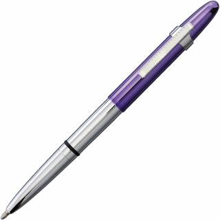 Fisher Space Pen - Chrome Bullet Pen Purple Haze Cap & Chrome Clip - 400PPC-CL