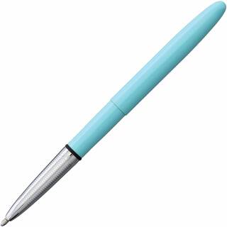 Fisher Space Pen Tahitian Blue Bullet Space Pen W/ Chrome Finger Grip - 400TBL