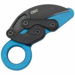 CRKT Provoke Blue metallic, Einhandmesser mit Zap...