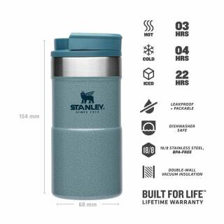 Stanley The Neverleak Travel Mug 0,250 l, blau